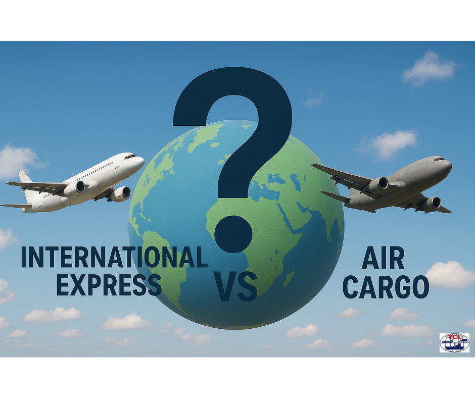Sự khác biệt giữa chuyển phát nhanh và air cargo