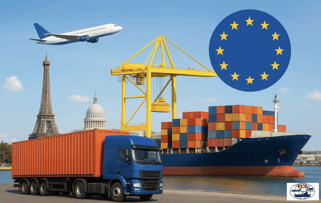 Gửi hàng đi châu Âu giá tốt