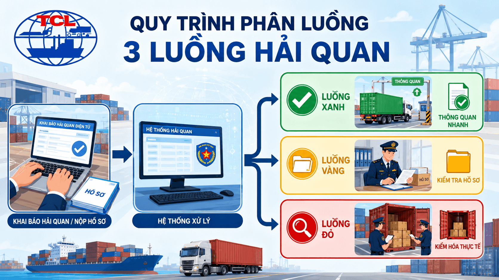 Luồng đỏ hải quan là gì?