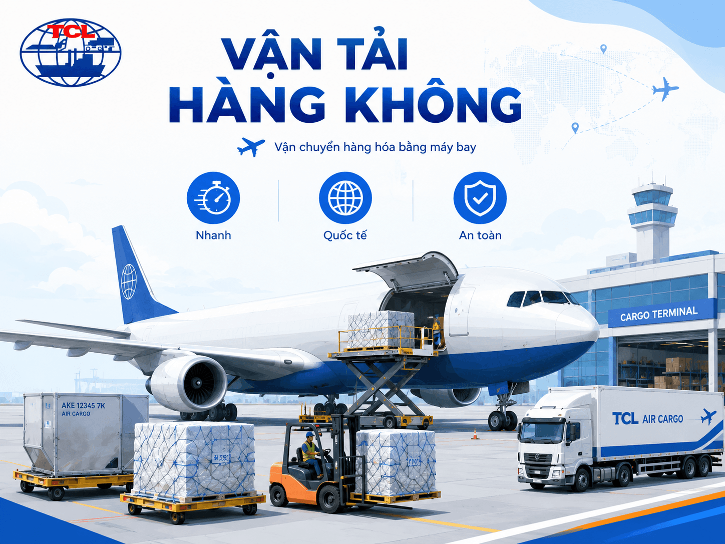 Cách tính cước vận tải hàng không