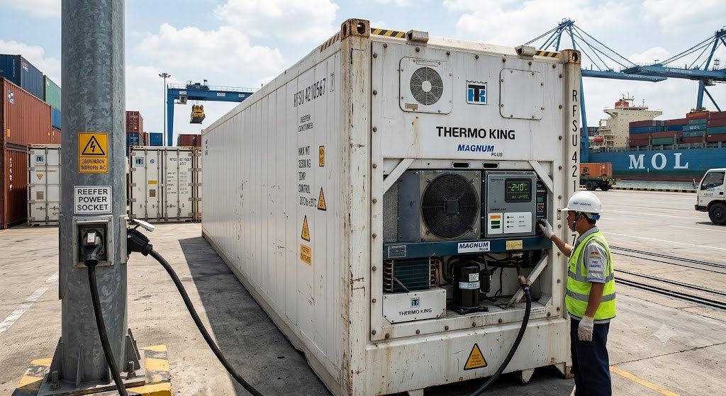 Khái niệm Container lạnh không cắm điện
