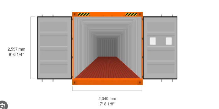 Dấu hiệu nhận biết nhanh container 40HC tại bãi cảng