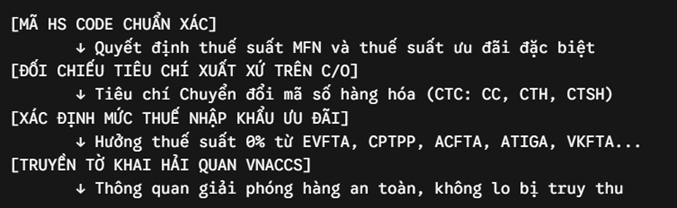 MÃ HS CODE CHUẨN XÁC