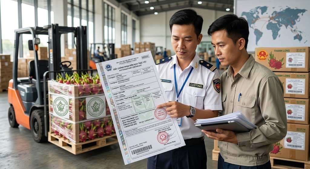 Giấy chứng nhận kiểm dịch thực vật (Phytosanitary Certificate)